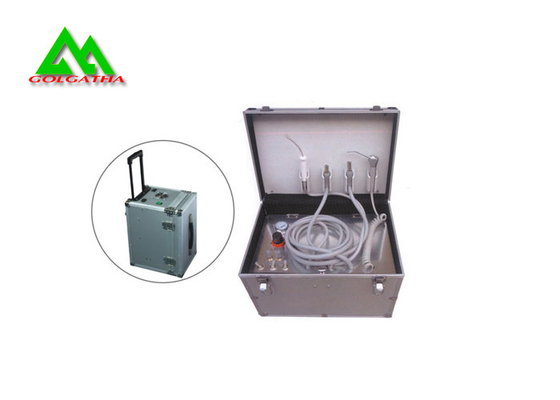 China Metal Portable Dental Turbine Unit With Compressor And Handpiece OEM Service supplier