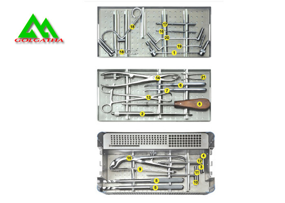 China Lower Limbs Fracture Orthopedic Fixation Instruments Titanium / Stainless Steel Material supplier