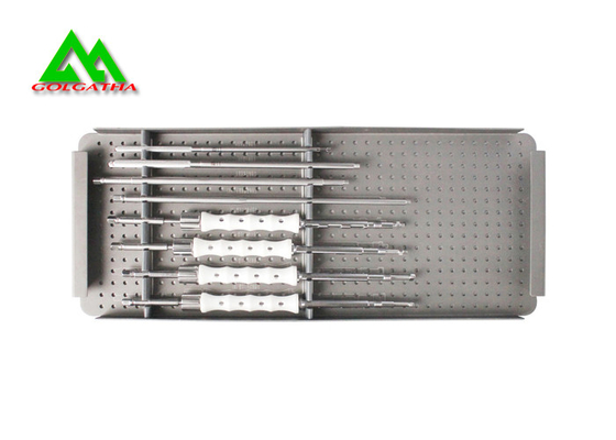 China Internal Fixation Spinal Fix Surgical Instrument Kit Titanium / Stainless Steel Material supplier
