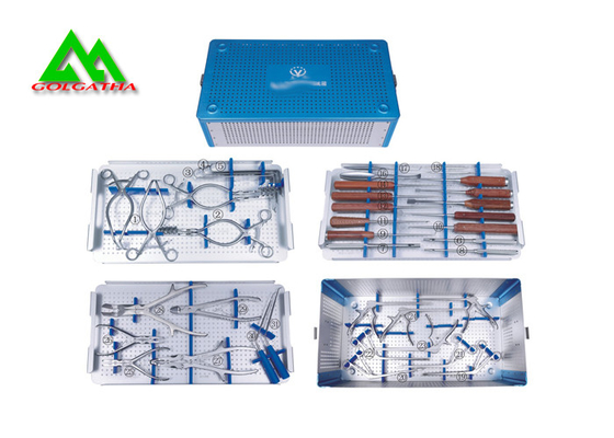 China Special Surgical Medical Instrument Kit For Lumbar Vertebrae Metal Material supplier