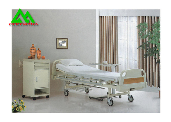 China Movable One Wave Two Fold Nursing Bed , Medicare Adjustable Hospital Bed supplier