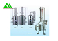 Vertical Water Distillation Unit For Lab , Full Automatic Multi Effect Water Distiller supplier