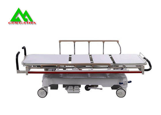 China Electric Lift Medical Stretcher Bed , Metal Hospital Trolley Bed For Patient supplier