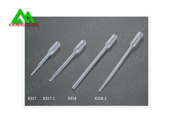 China Pasteur Pipette Dropper Medical And Lab Supplies Disposable Glass / Plastic supplier
