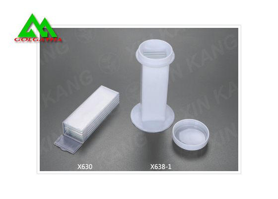 China Laboratory Plastic Slide Box For Microscope / Histology Easy Clean Anti Bacterial supplier