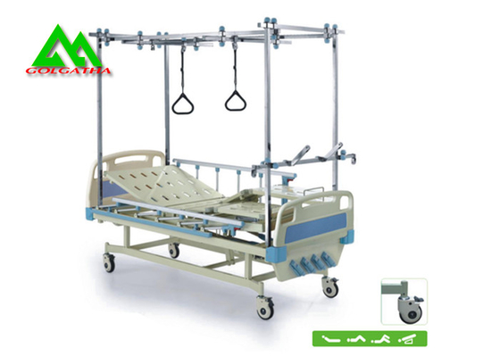 China Hospital Metal Frame Orthopaedic Traction Bed For Nursing Care Adjustable supplier