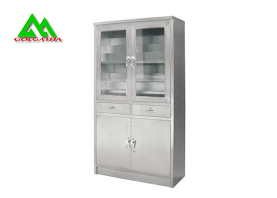 China Hospital Floor Standing Medicine Cabinet , Medical Storage Cupboards Multi Layer supplier