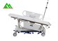 Electric Lift Medical Stretcher Bed , Metal Hospital Trolley Bed For Patient supplier
