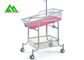 Stainless Steel Infant Hospital Bed , Ward Room Hospital Nursery Cribs Trolley supplier